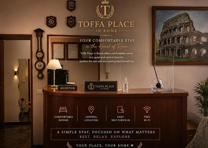 Hotel Toffa Place In Rome